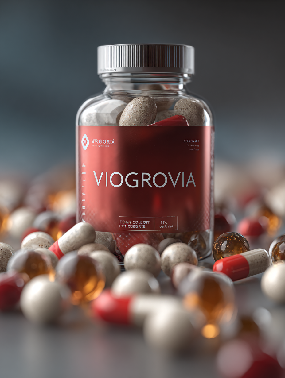Viogrovia natural circulation support supplement package on neutral background showing premium quality formulation